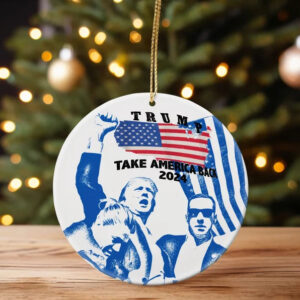 Trump Take America Back 2024 Ornament