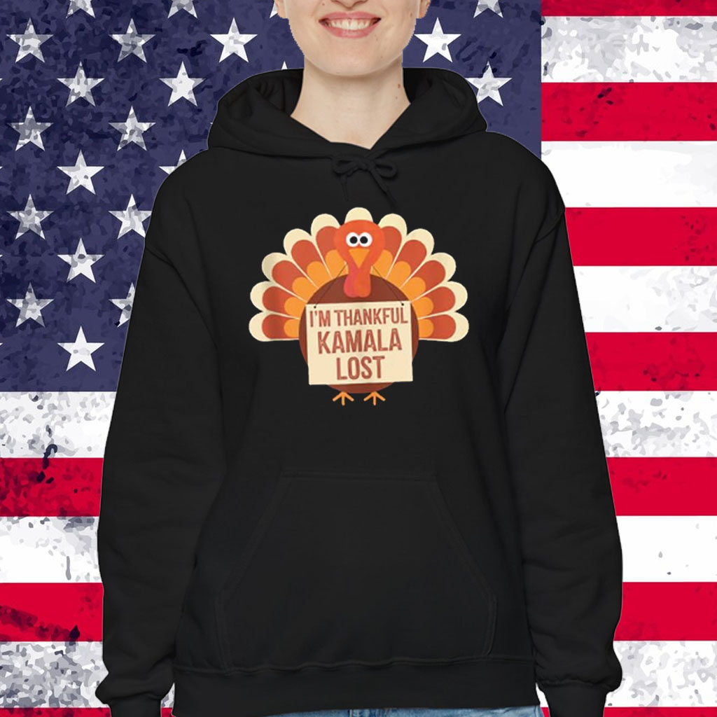 Trump Thanksgiving Shirt I'm Thankful Trump Won Kamala Lost T-Shirt