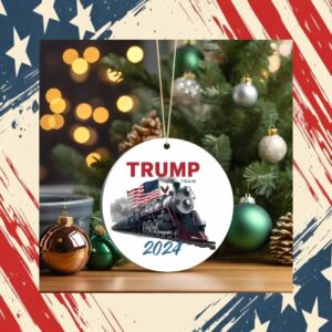 Trump Train 2024 Donald Trump Ornament