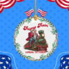 Trump Train Coming To Town Christmas 2024 Ornament