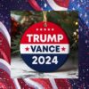 Trump Vance 2024 Christmas Ornament