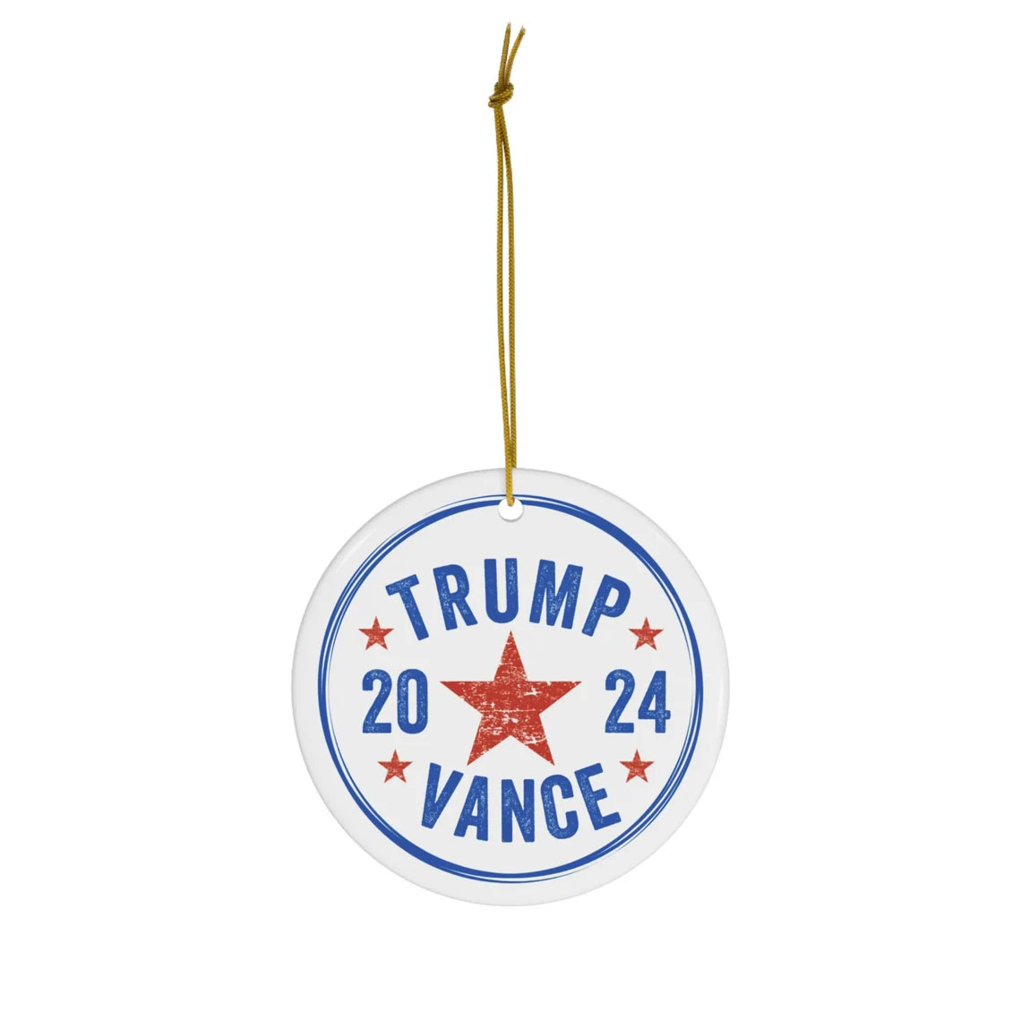 Trump Vance 2024 , Trump Vance Christmas Ornaments