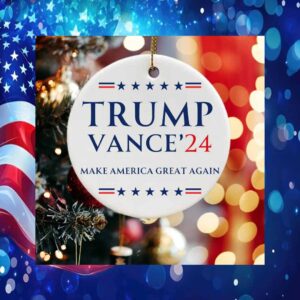 Trump Vance '24 Make America Great Again Ornament