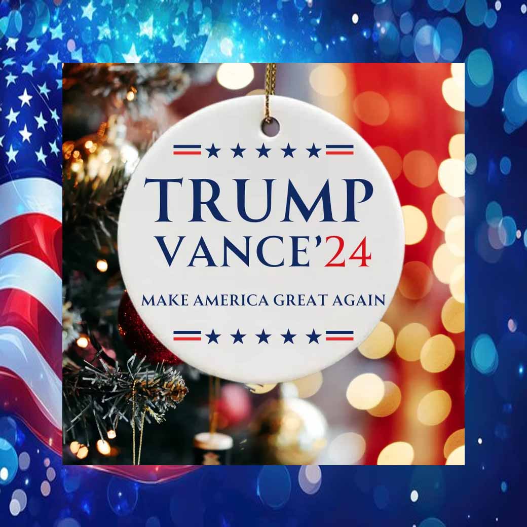 Trump Vance '24 Make America Great Again Ornament