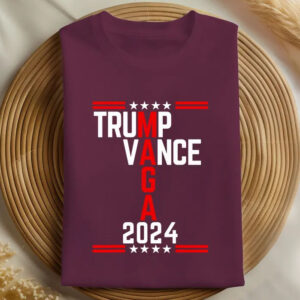 Trump Vance Maga 2024 T-shirt, Patriotic Political Tee, Trump Vance Campaign T-shirt, Pro-Trump 2024 T-shirt, Trump Vance Support Shirt