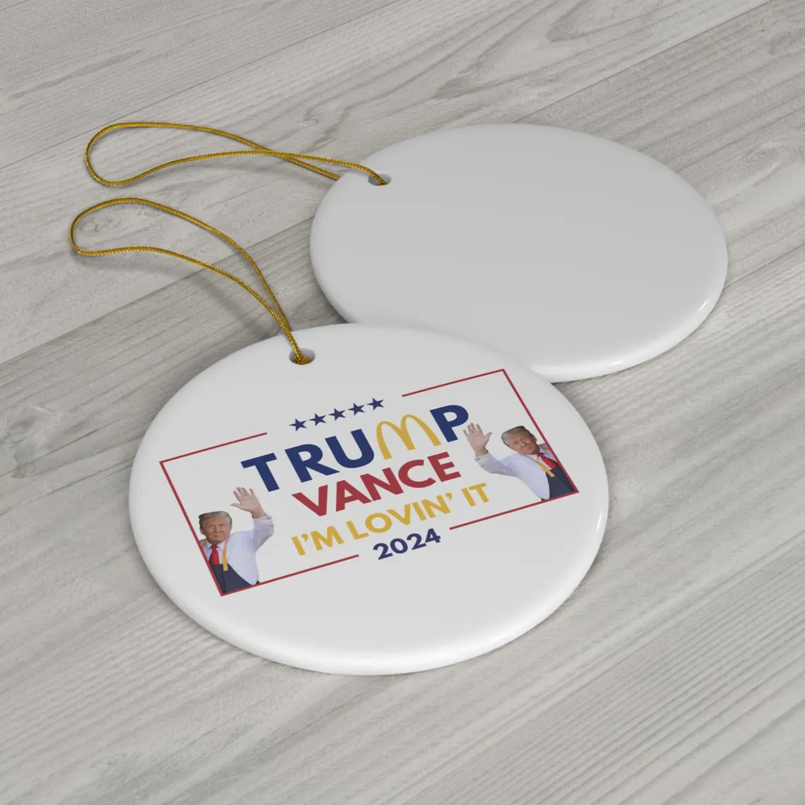 Trump Vance Magadonald Ornament