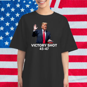 Trump Victory Shot 45-47 Shirt