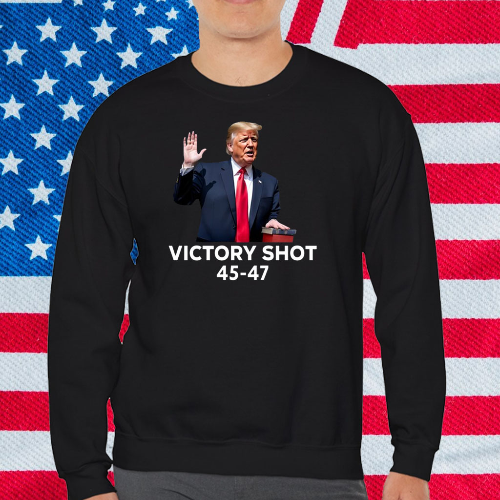 Trump Victory Shot 45-47 Shirt