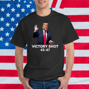 Trump Victory Shot 45-47 Shirt