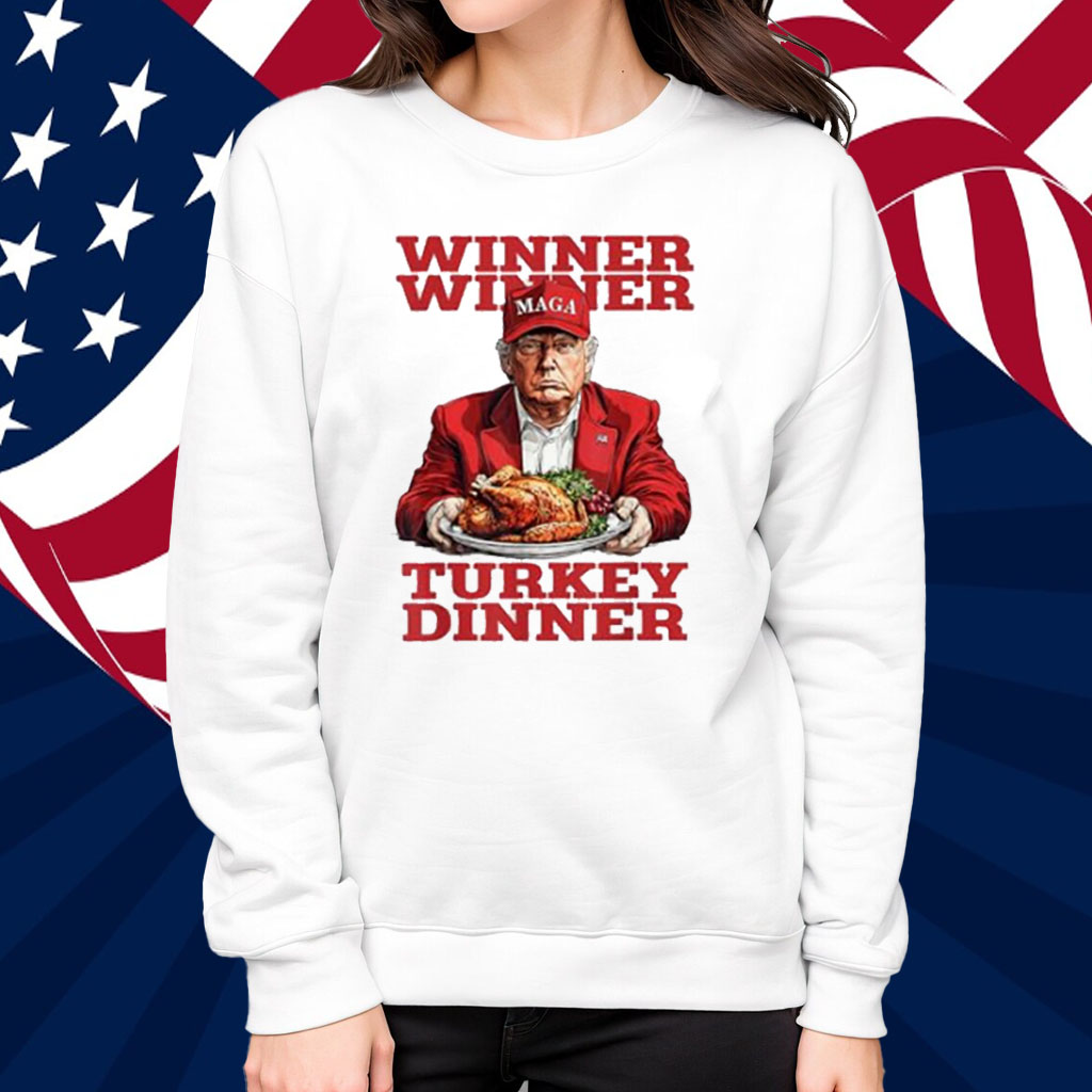 Trump Winner Turkey Dinner Thanksgiving Daddy's Home T-Shirt