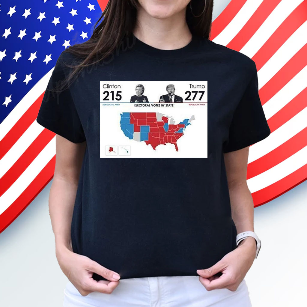 Trump Won 277 President Shirt