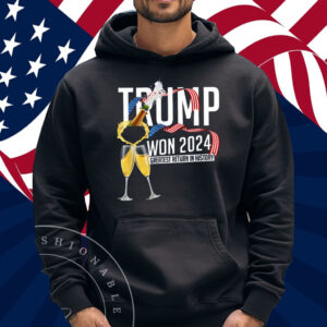Trump Won Again 2024 Shirt