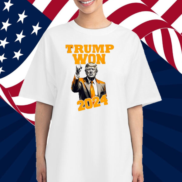 Trump Won Again 2024 T-Shirt