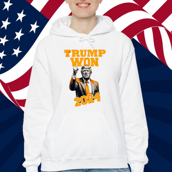 Trump Won Again 2024 T-Shirt