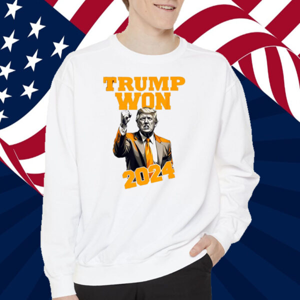 Trump Won Again 2024 T-Shirt