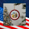 Trump ornament MAGA Pets Ceramic Christmas 2024 Ornament