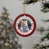 Trump ornament save the MAGA Cats Ceramic Christmas Ornament