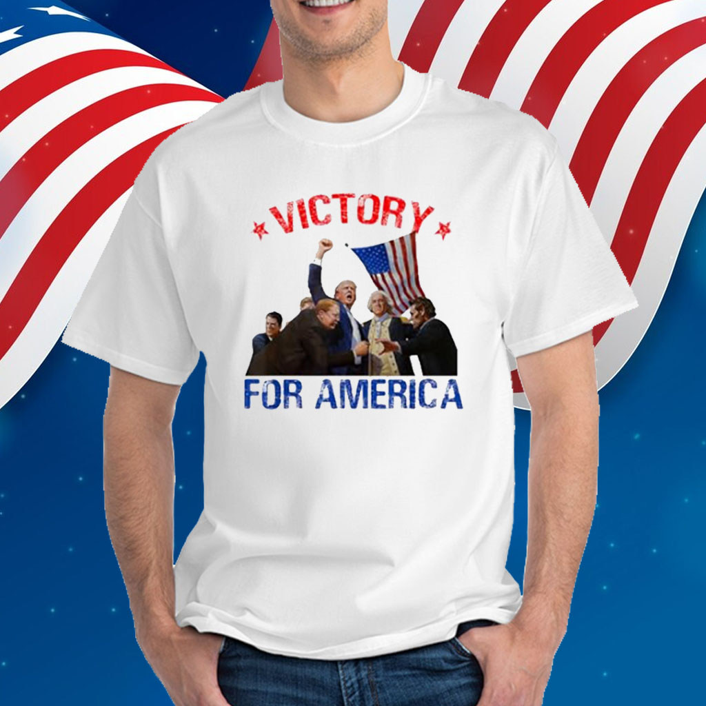 Victory For America Trump Won 2024 Shirt