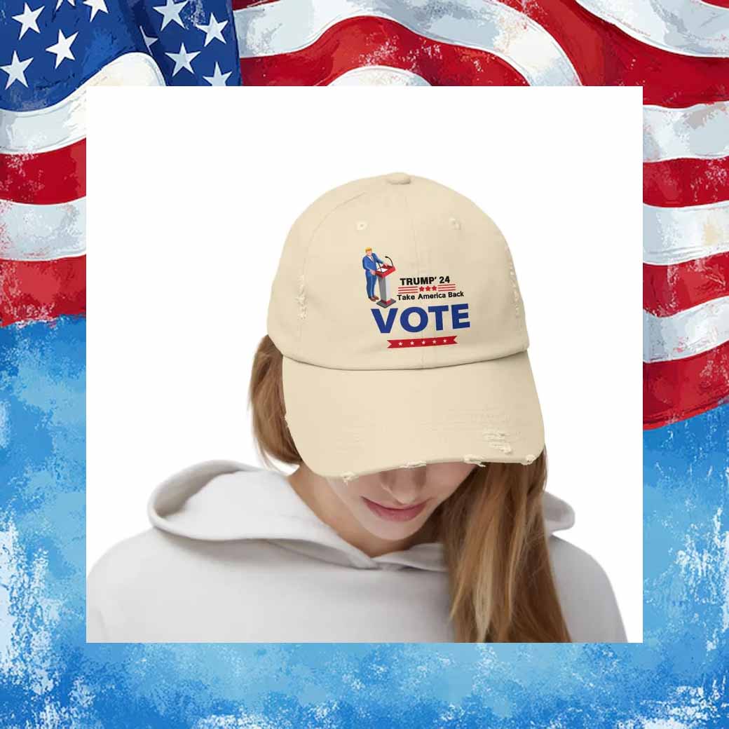 Vote Trump 24' Take America Back Hat
