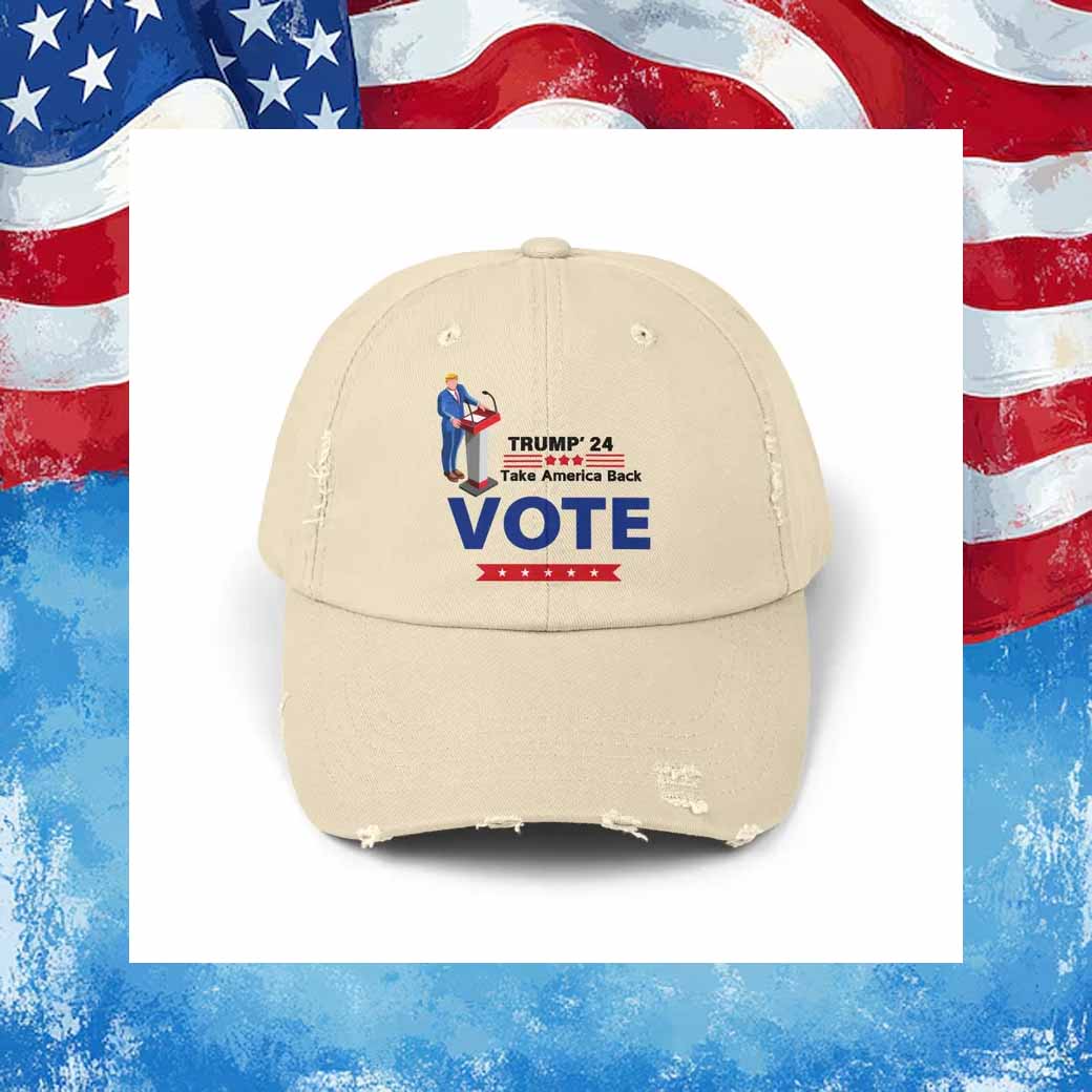 Vote Trump 24' Take America Back Hat