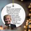 You're A Great Girlfriend Trump 2024 Ornament