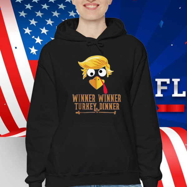 winner winner turkey dinner trump Festive Funny Thanksgiving T-Shirt