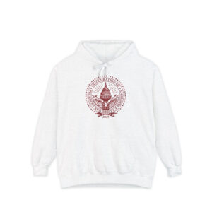 2025 Trump Inaugural Seal White Crewneck Fleece Hoodie
