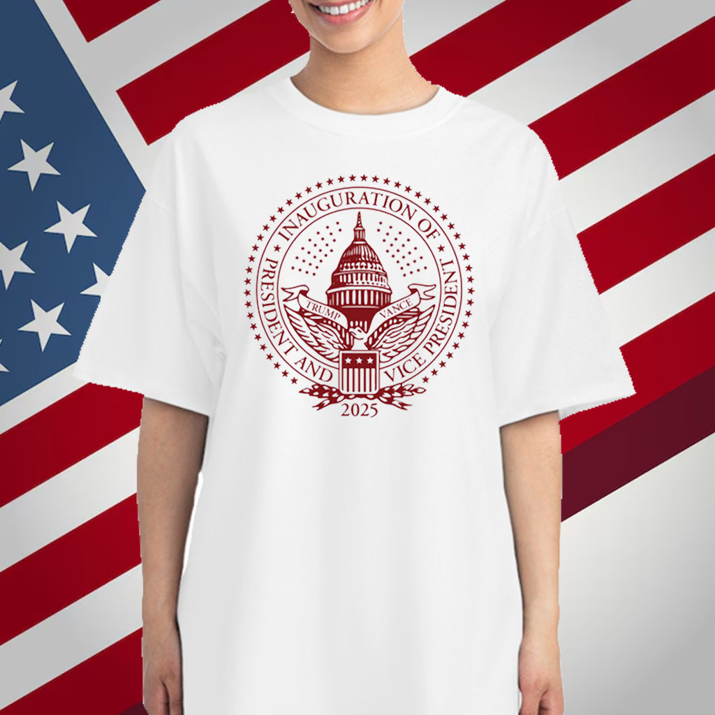 2025 Trump Inaugural Seal White Shirt