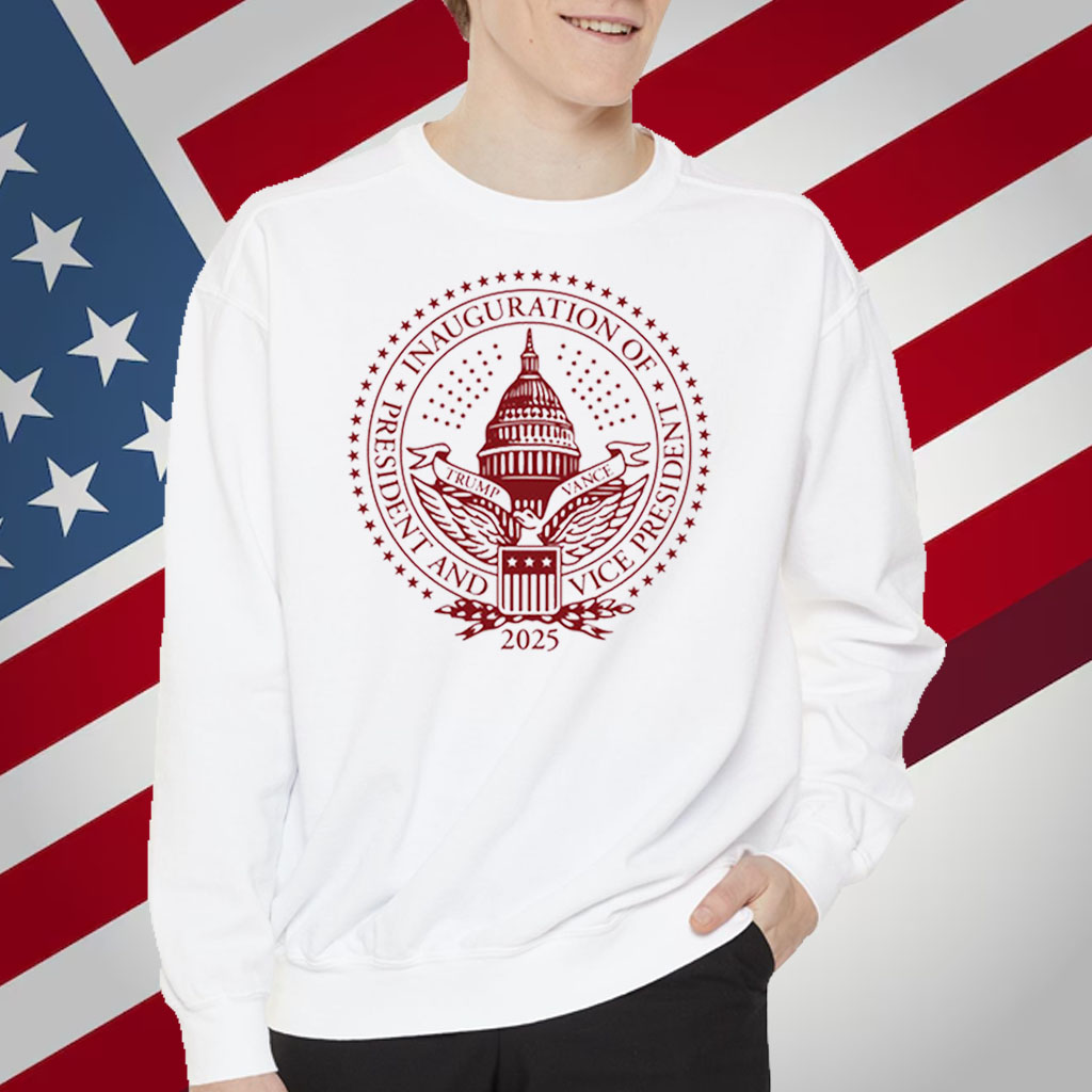 2025 Trump Inaugural Seal White Shirt