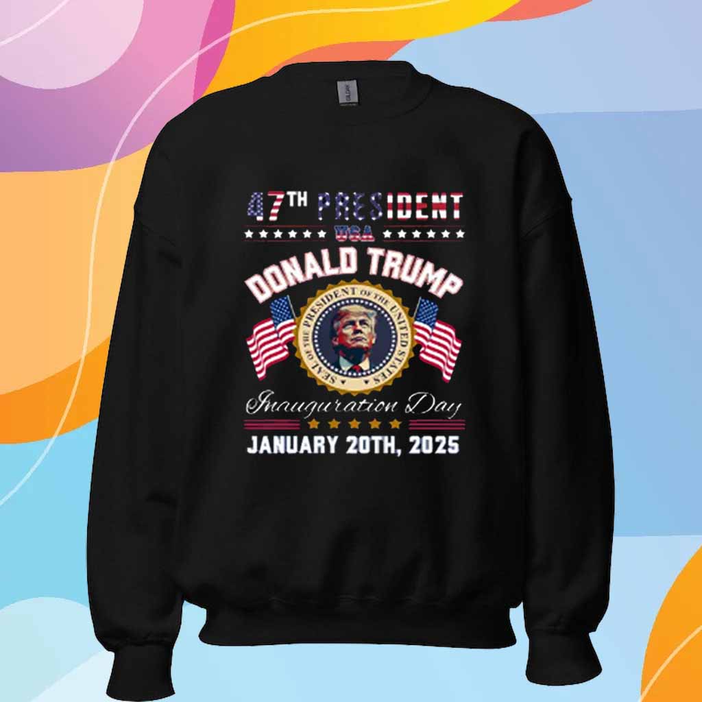 47th President Donald Trump Inauguration T-Shirt