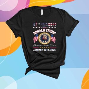 47th President Donald Trump Inauguration T-Shirt