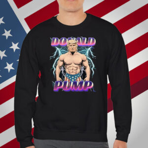 Donald Pump Swole America Again Gym Fitness Trump 2024 Shirt