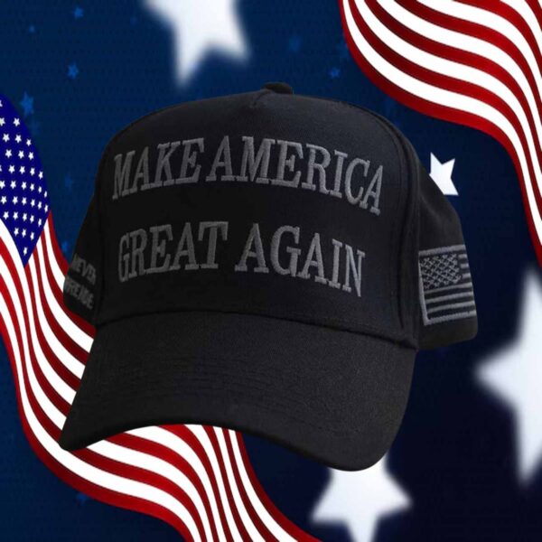 Donald Trump Dark MAGA 2025 Hat