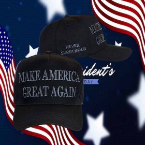 Donald Trump Dark MAGA 2025 Hat