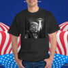 Funny Graphic Trump Selfie with UFOs Weird Shirt
