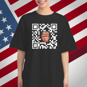 Funny QR President Trump Dance Code T-Shirt