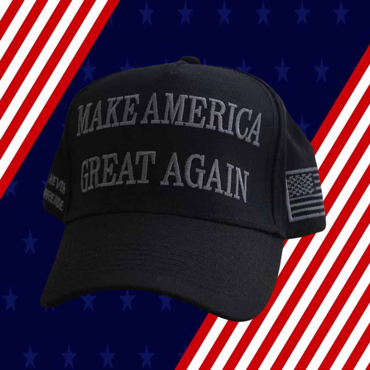 Hot! Donald Trump Dark MAGA 2025 Hat