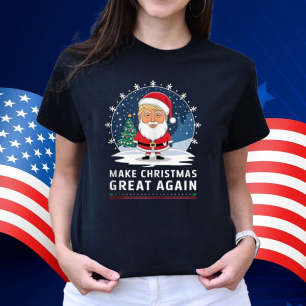 Make Christmas Great Again - Funny Santa Holiday Shirt