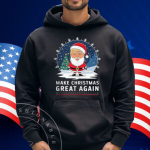 Make Christmas Great Again - Funny Santa Holiday Shirt