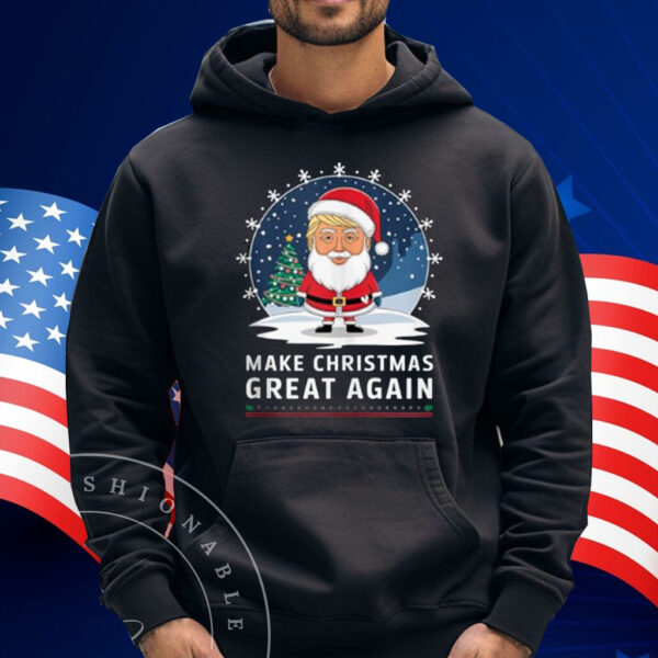 Make Christmas Great Again - Funny Santa Holiday Shirt