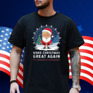 Make Christmas Great Again - Funny Santa Holiday Shirt