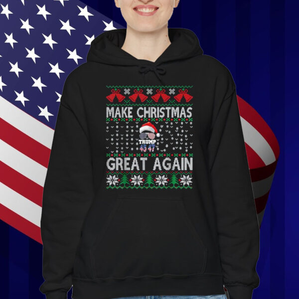 Make Christmas Great Again Santa ugly sweater trump Shirt