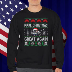 Make Christmas Great Again Santa ugly sweater trump Shirt