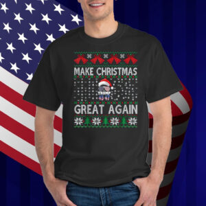 Make Christmas Great Again Santa ugly sweater trump Shirt