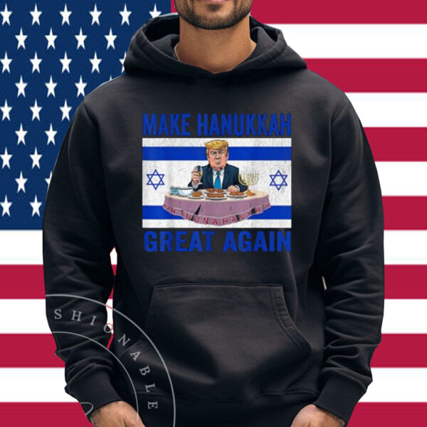 Make Hanukkah Great Again Trump Jewish Ugly Chanukah Shirt