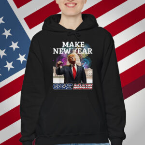 Make New Year Great Again Trump Patriotic Golfers Shirt