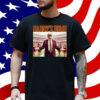 Trump Daddys Home Football Orange and Maroon MAGA Collegiate T-Shirt