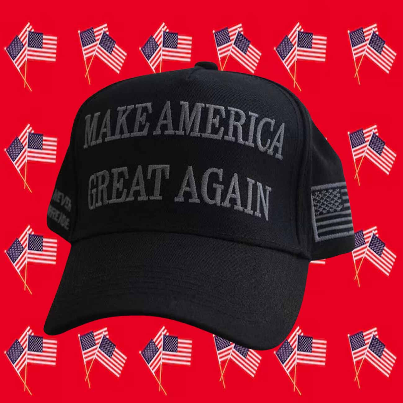 Trump Dark MAGA 2025 Hat