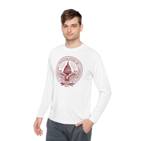 Trump Inaugural Seal White Long Sleeve T-Shirt