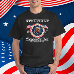 Trump Inauguration Day 2025 T-Shirt